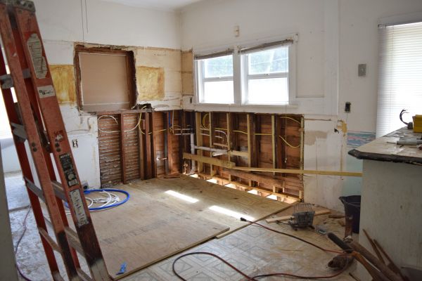 Bathroom Demolition in Matthews