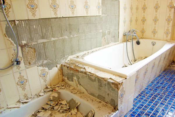 Bathtub Demolition in Matthews