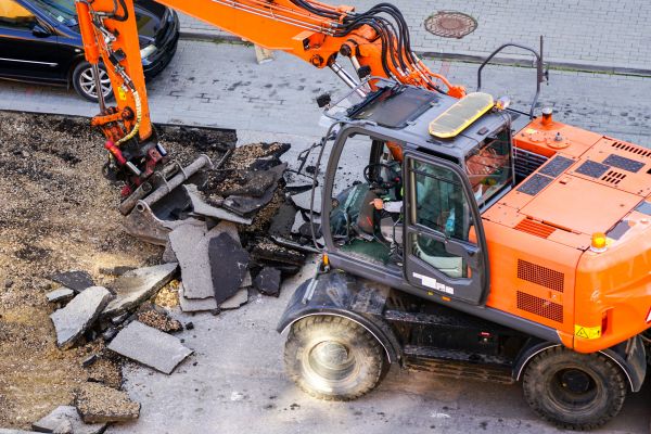 Asphalt Demolition in Matthews