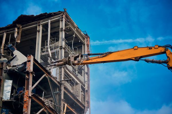 Factory Demolition in Matthews