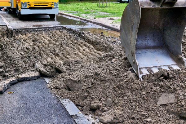 Blacktop Removal in Matthews