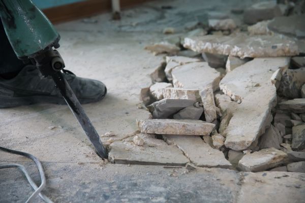 Concrete Floor Removal in Matthews